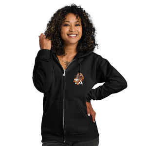 TA Tiger Zip Up Hoodie