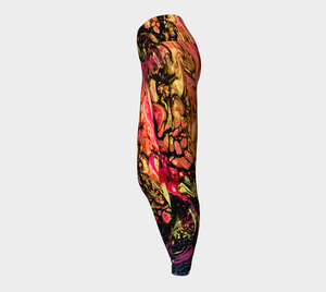 Paint Pour Fire