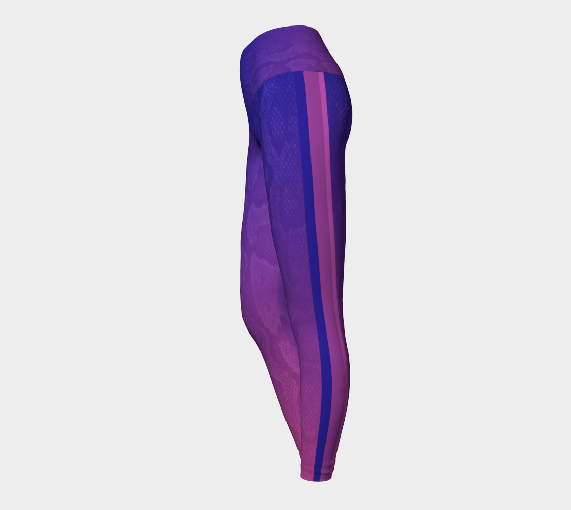 Pink Purple Snakeskin