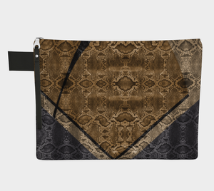 Nature Snakeskin Pouch