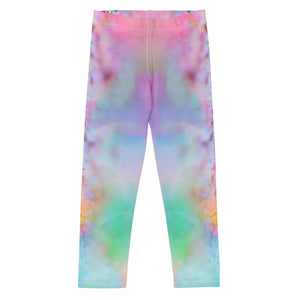 a playful pink candy inspired print adorn these baby leggings 