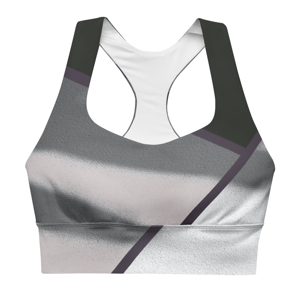 Goddess Non Wire Sports Bra (6913),40DDD,Pewter Heather 